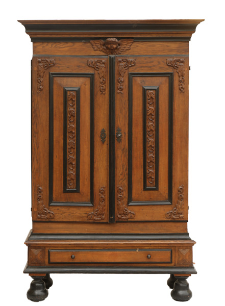 Salskåp, barock, 1700-tal