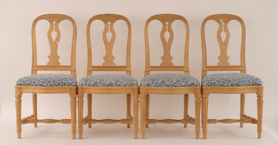 Stolar 4st, "Hallunda", IKEA:s 1700-tals serie