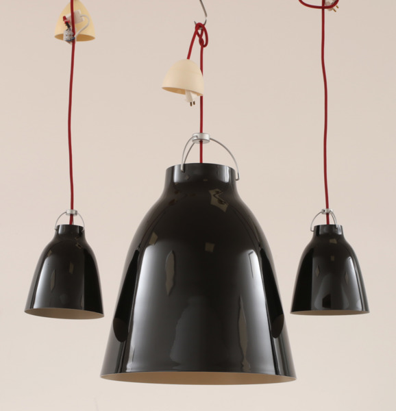 Taklampa samt fönsterlampor ett par, "Caravaggio", Cecilie Manz, Lightyears, 2000-tal