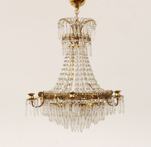 Ljuskrona, empirestil, 1900-talets andra hälft