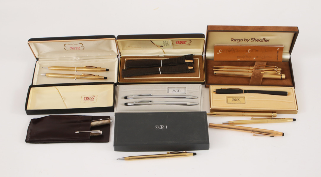 Parti pennor, Cross samt Sheaffer