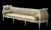 Bankettsoffa, gustaviansk stil, omkring år 1900