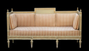 Soffa, sengustaviansk, omkring år 1800