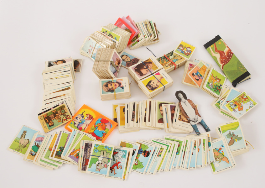 Parti samlarbilder, bl.a. Disney
