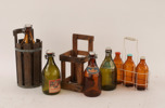 Parti flaskor, bl.a. Falu Ångbryggeri