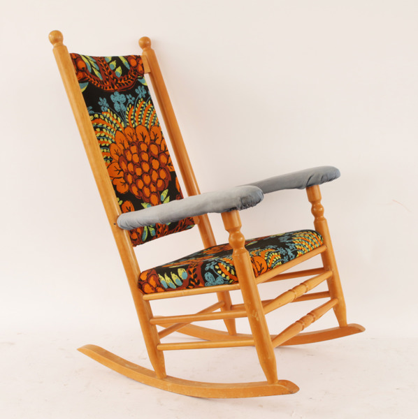 Gungstol, så kallad "Kennedy-gungstol", Nesto, Nässjö Stolfabrik