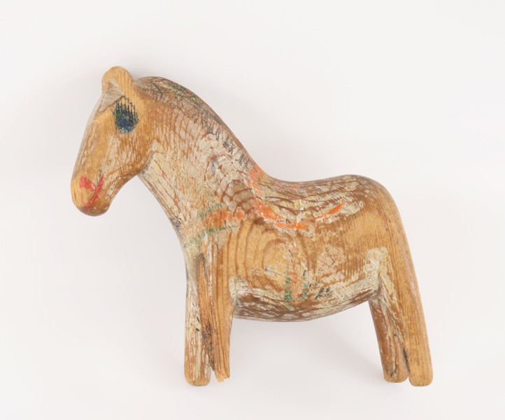 Dalahäst, allmoge, 18/1900-tal