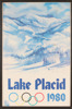Affisch, OS Lake Placid, 1980