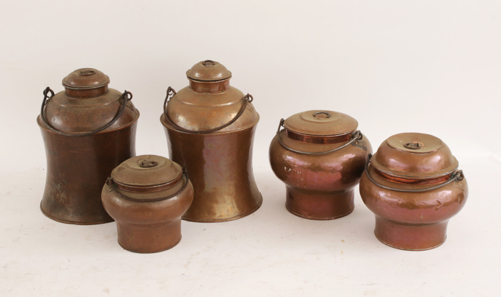 Koppar 5 delar, 1800-tal