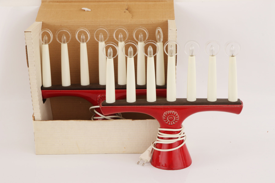 Elljusstakar ett par, Carl Arne Breger