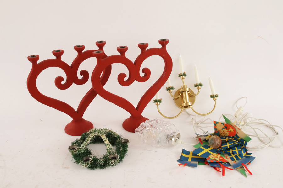 Parti juldetaljer, m.m.