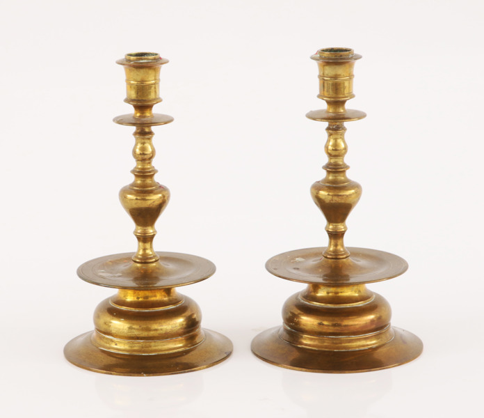 Ljusstakar ett par, barockstil, 1800-tal