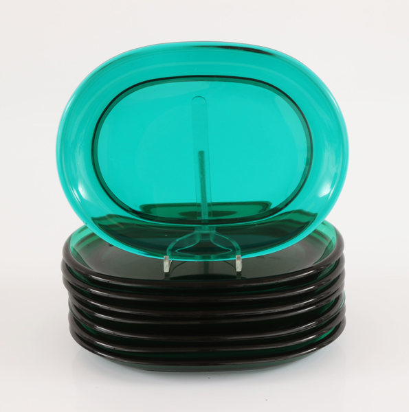 Hummertallrikar 8st, Josef Frank för Reijmyre/firma Svenskt Tenn