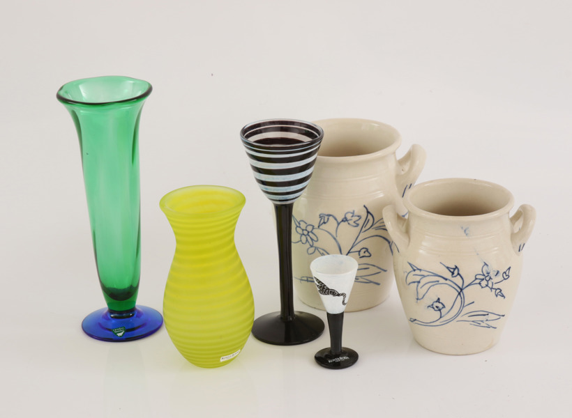 Glas och keramik 6 delar