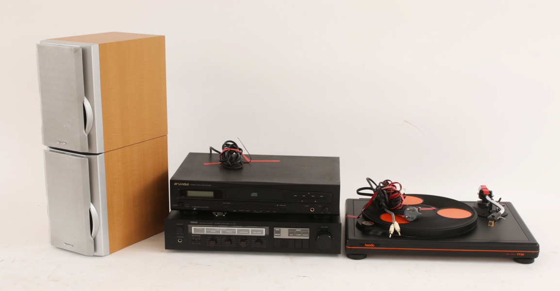 Ljudanläggning 5 delar