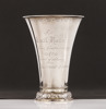 Bägare i silver, GAB, Stockholm, daterad 1909