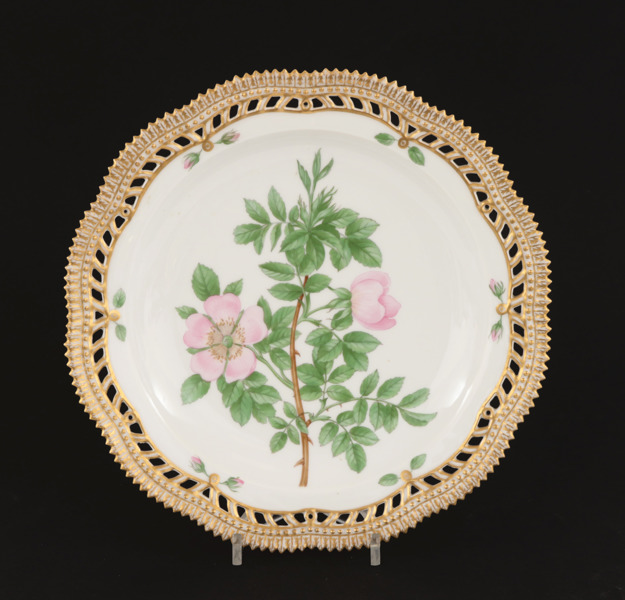Mattallrik, "Flora Danica", Royal Copenhagen, Danmark