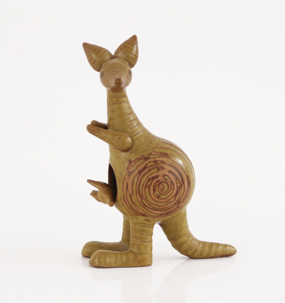 Figurin, "Känguru", Lisa Larson för Gustavsberg