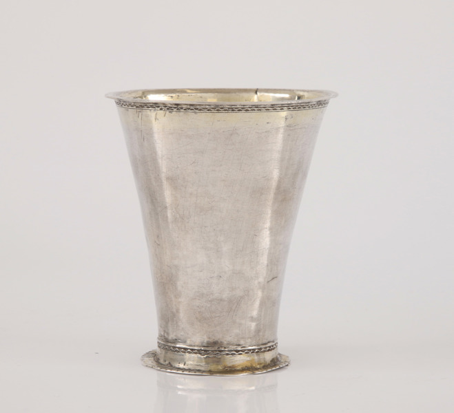 Bägare i silver, 1761