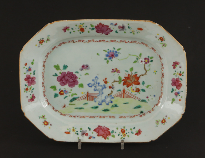 Stekfat, Kina, Qianlong, 1700-tal