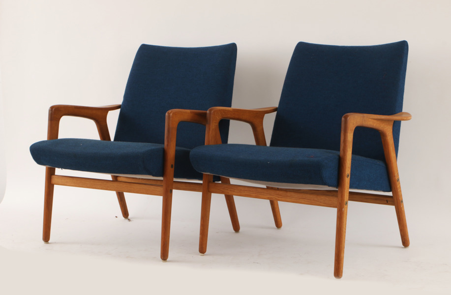 Fåtöljer ett par, "Mingo", Yngve Ekström