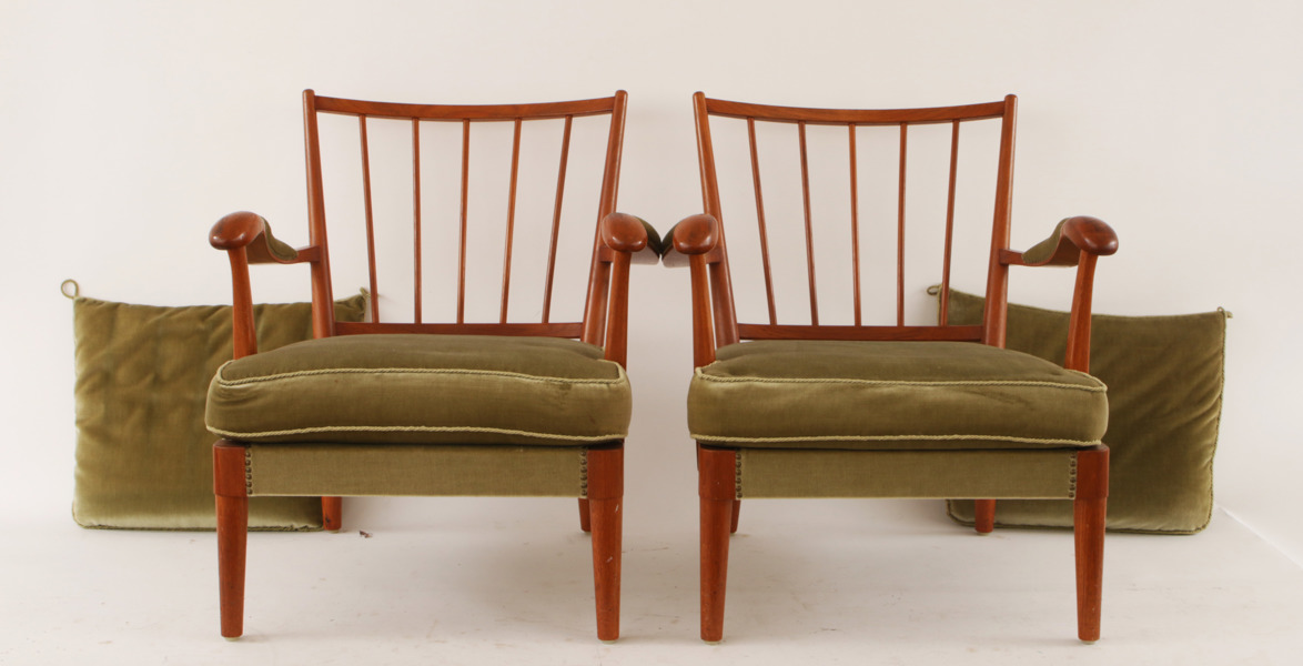 Fåtöljer ett par, 1950/60-tal