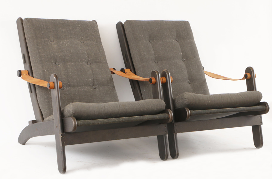 Fåtöljer ett par, "Kongo", Åke Fribyter för IKEA