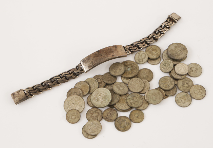 Parti silverföremål