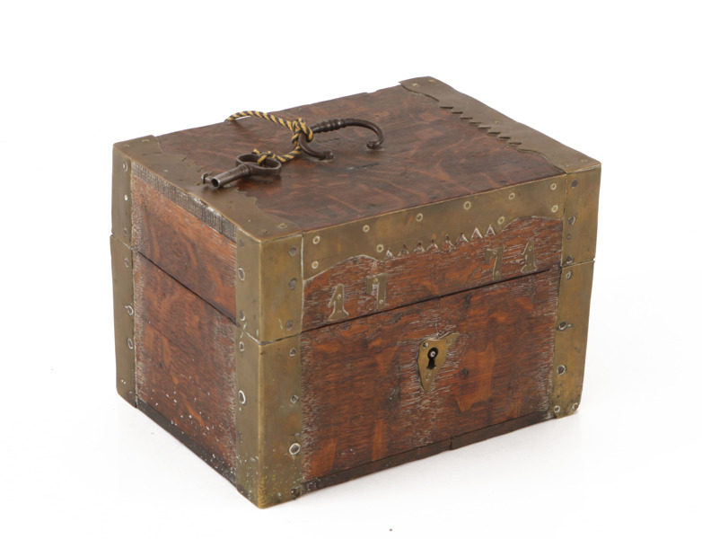 Schatull, daterat 1771