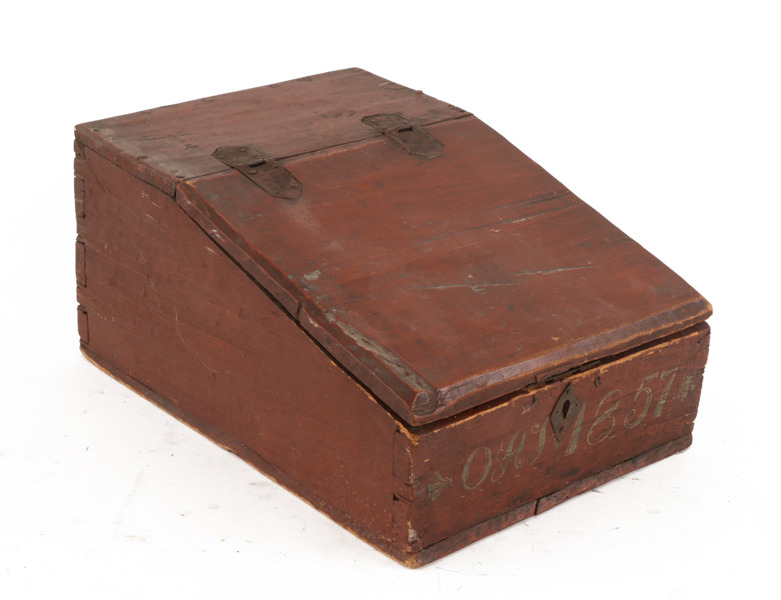 Pulpetskrin, allmoge, daterat 1842/57