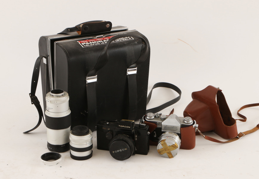 Parti kameror och tillbehör