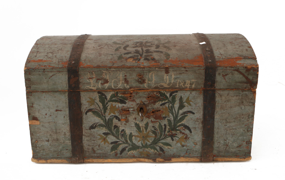 Kista, allmoge, daterad 1847