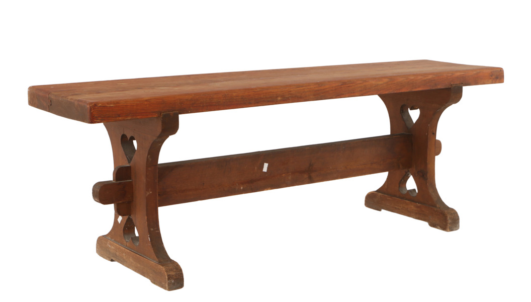 Bänk, 1900-talets första hälft