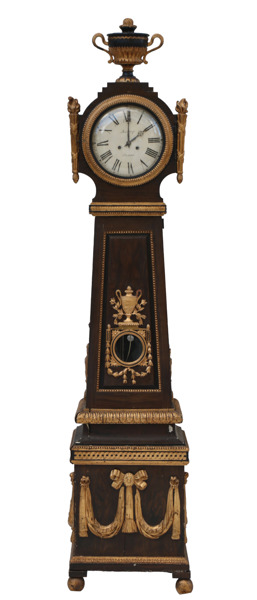 Golvur, gustavianskt Stockholmsarbete av Per Henrik Beurling (verksam 1783-1806)