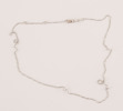 Halsband i 18k vitguld