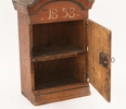Väggskåp, allmoge, daterat 1838