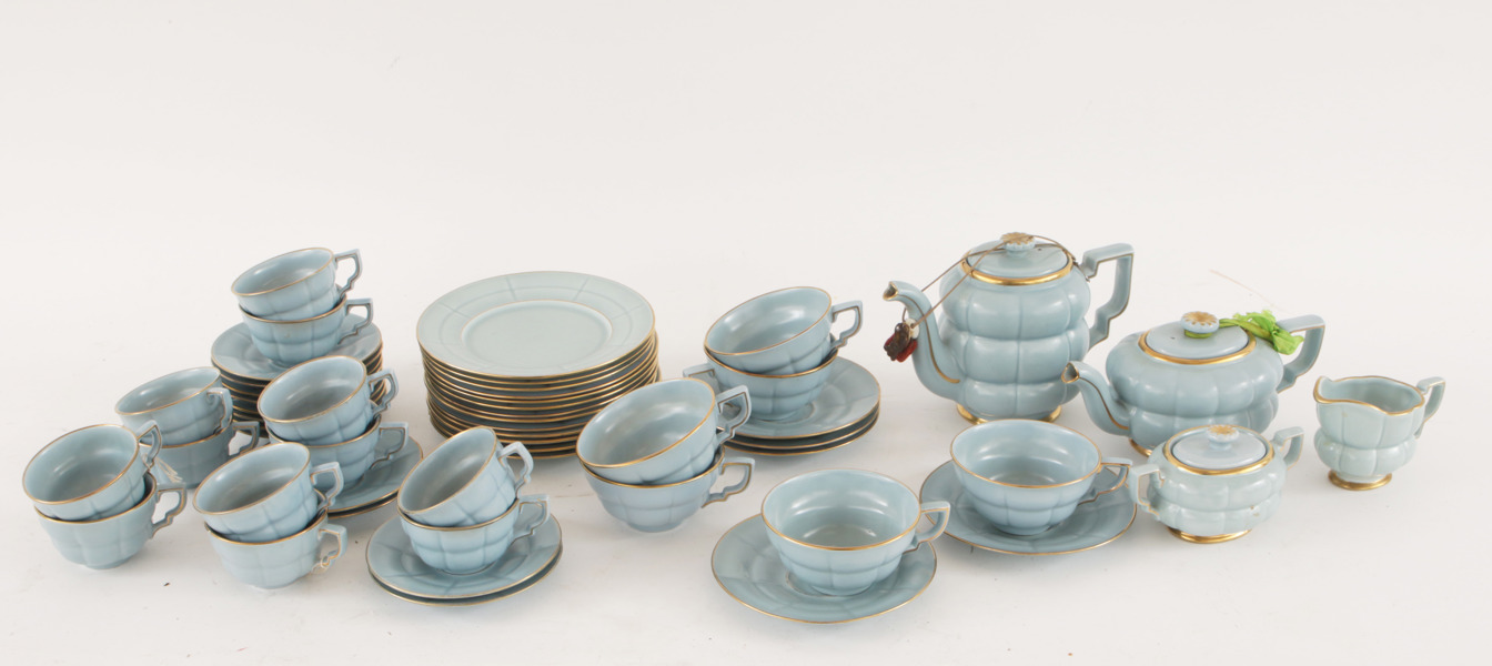 Te- och kaffeservisdelar, "Grand", Arthur Percy för Gefle