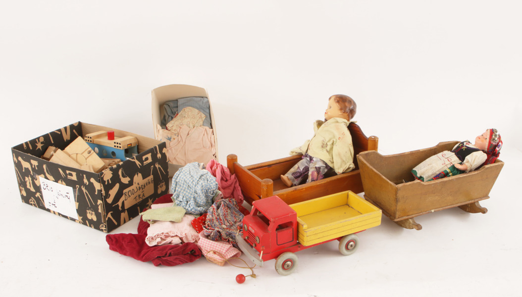 Parti leksaker, m.m.