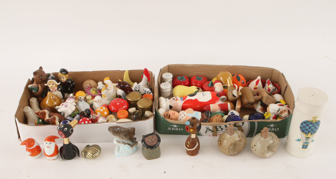 Samling ströare, bl.a. 1950/60-tal