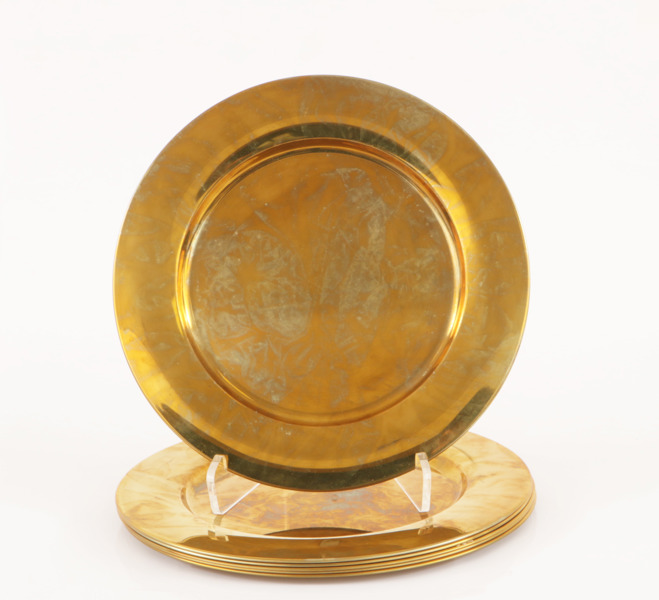 Kuverttallrikar 6st, 1900-talets andra hälft