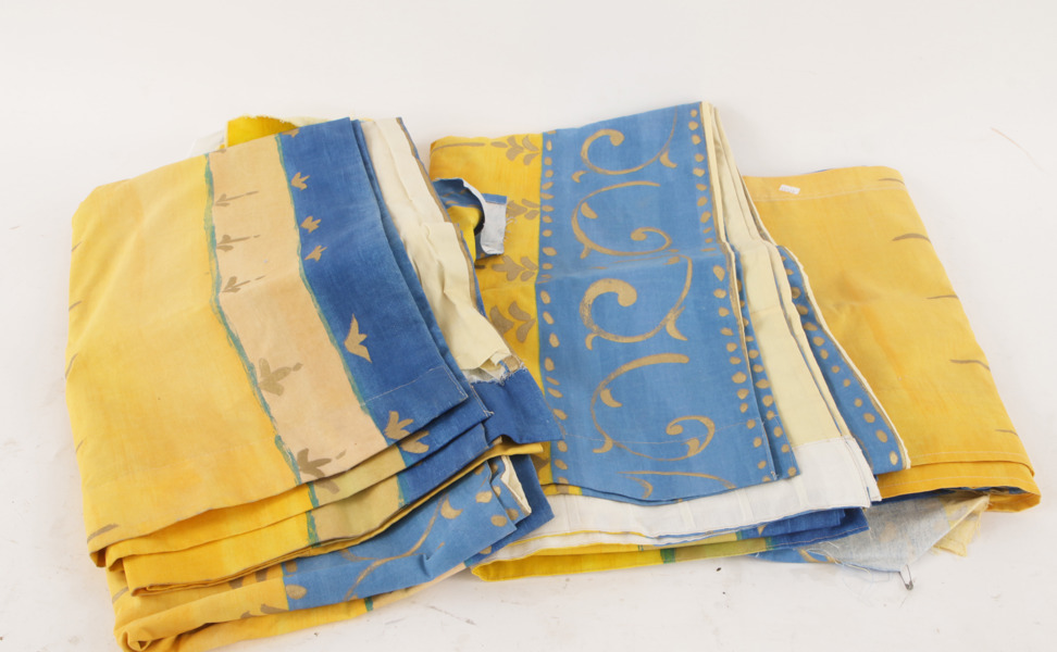 Gardiner 5st samt stuvbitar, "Kusuman", Designer's Guild