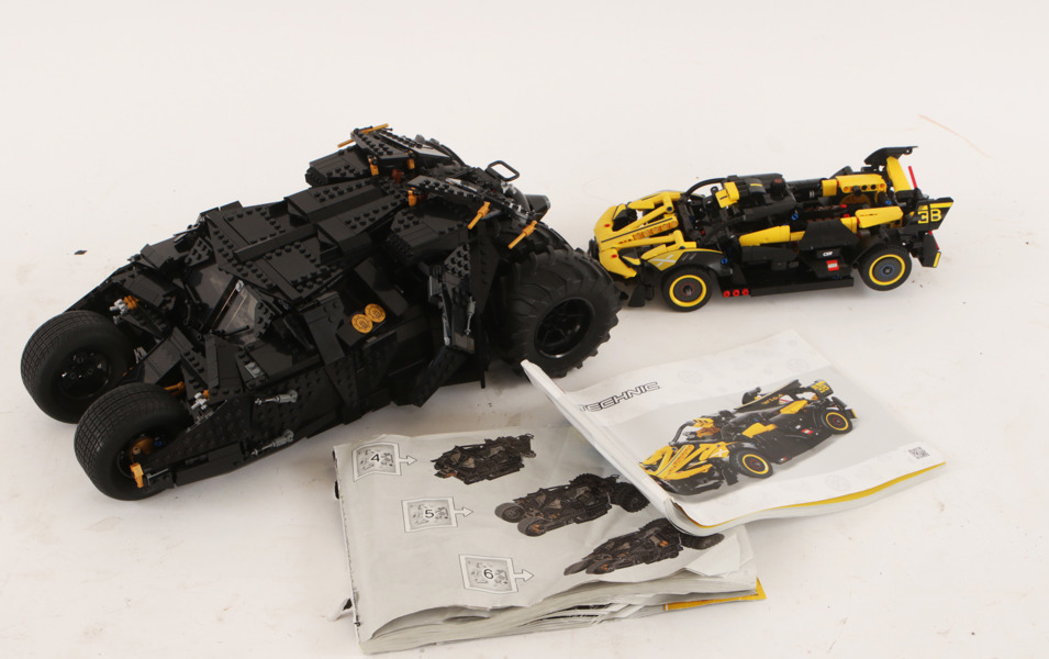 Modellbilar 2st, LEGO