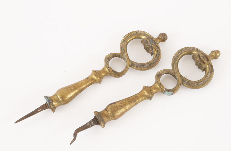 Gardinomtag ett par, 1800-tal