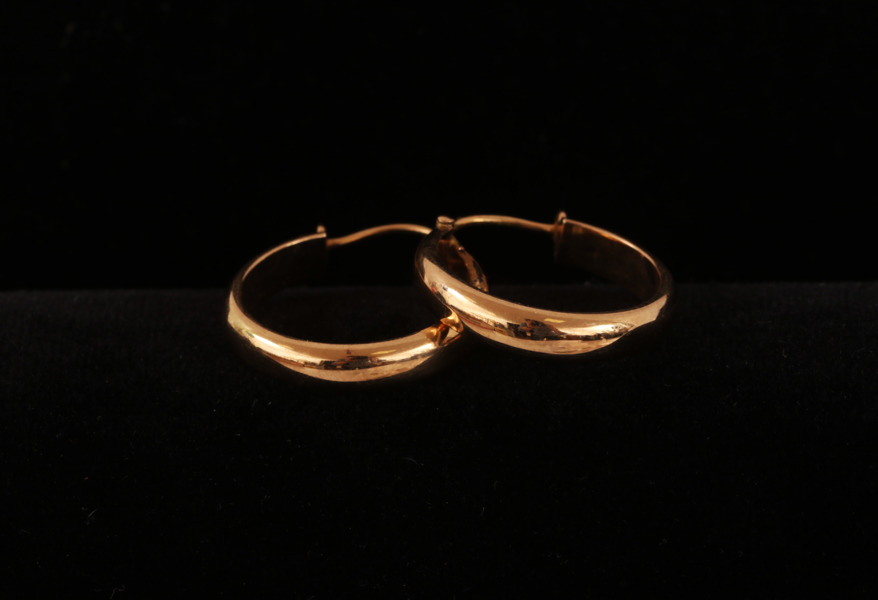 Örhängen ett par, 18k