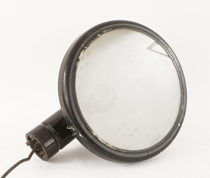 Strålkastare, omkring 1900-talets mitt