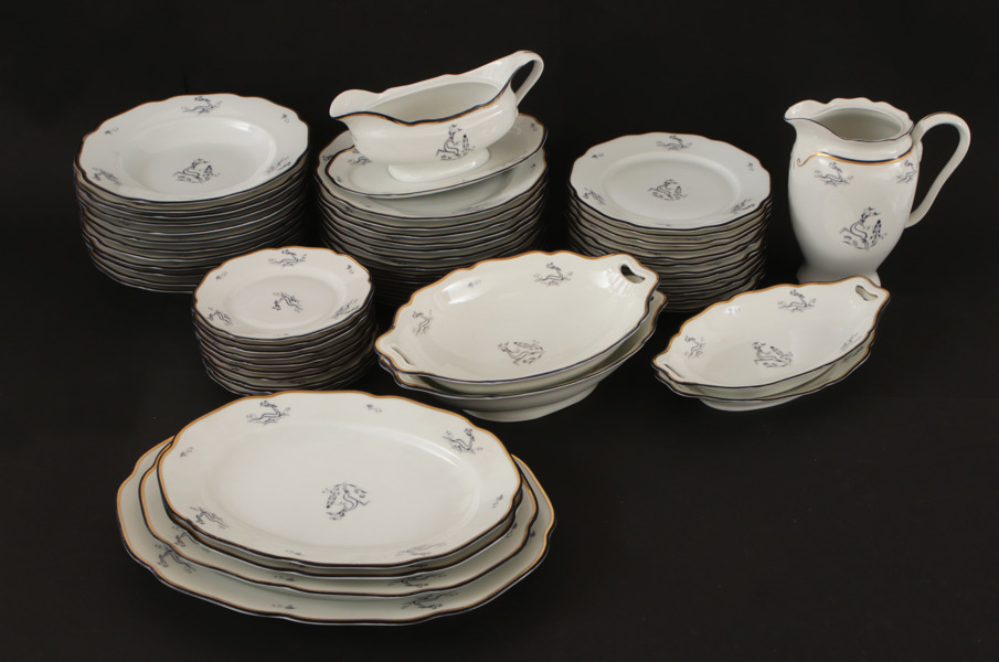 Matservis, art deco, Schodau, 1930-tal