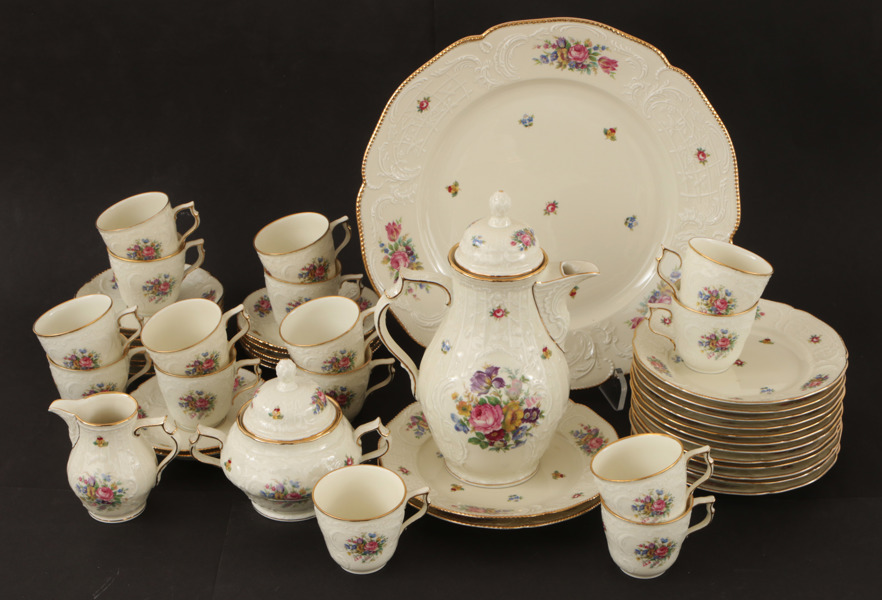Kaffeservis, "Sanssouci", Rosenthal, Tyskland