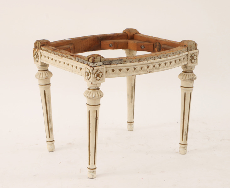 Taburett, gustavianskt Stockholmsarbete, 1700-talets slut