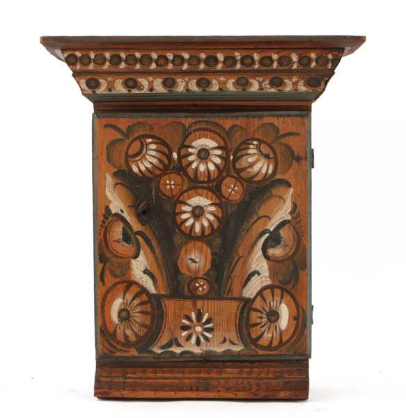 Väggskåp, allmoge, Dalarna, 1800-talets början