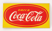 Reklamskylt, Coca-Cola, 1900-talets andra hälft